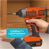 imageBLACKDECKER 20V MAX POWERCONNECT 14 in Cordless Impact Driver Kit BDCI20CImpact Driver Kit Only