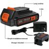 imageBLACKDECKER 20V MAX POWERCONNECT 15 Ah Battery With State of Charge Indicator Light and Charger LBD1520SCK15 Ah Battery  Charger