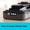 imageBLACKDECKER 20V MAX POWERCONNECT 15 Ah Battery With State of Charge Indicator Light and Charger LBD1520SCKNEW 15 Ah Battery  Charger