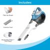 imageBLACKDECKER dustbuster reveal Handheld Vacuum Cordless Car Vacuum Portable Cordless LED Light Long Run Time Rechargeable Lightweight Dust Buster Includes Crevice Tool Charging Base HLVD320B42AdvancedClean