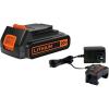 imageBLACKDECKER 20V MAX POWERCONNECT 15 Ah Battery With State of Charge Indicator Light and Charger LBD1520SCK15 Ah Battery  Charger