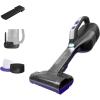 imageBLACKDECKER dustbuster Reveal Pet Hair Vacuum Hand Held Vacuum Cordless Portable for Home and Car Rechargeable LED Light Powerful Suction Includes Pet Brush and Crevice Tool HLVD320BP07NEW Reveal Pet with LED Light