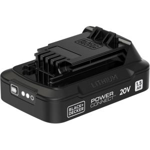 imageBLACKDECKER 20V MAX POWERCONNECT 15Ah Lithiumion Battery LBD1520SNEW 20V with State of Charge