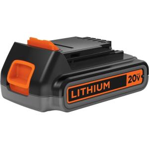 imageBLACKDECKER 20V MAX POWERCONNECT 20 Ah Battery with State of Charge Indicator Light LBD2020SLithium Ion Battery