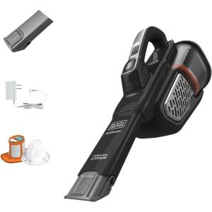 imageBLACKDECKER dustbuster Portable Vacuum Cordless Handheld Small Hand Vacuum Cleaner for Dorm Home and Car Powerful 20V AdvancedClean HHVK515J00FF20V AdvancedClean