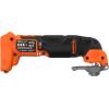 imageBLACK  DECKER 20V MAX Oscillating Tool MultiTool 6speed Tool Only BDCOS20B