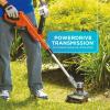 imageBLACK ampamp DECKER 20V Cordless Weed Wacker Hedge Trimmer and Leaf Blower 3 Tools Combo Kit 2 Batteries Charger and Interchangeable 4 in 8 in Blades Included BCK3789D2