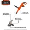 imageBLACK ampamp DECKER 20V Cordless Weed Wacker Hedge Trimmer and Leaf Blower 3 Tools Combo Kit 2 Batteries Charger and Interchangeable 4 in 8 in Blades Included BCK3789D2