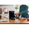 imageBLACKDECKER 12Cup Digital Coffee Maker Programmable Washable Basket Filter SneakACup Auto Brew Water Window Keep Hot Plate BlackBlack