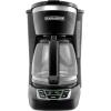 imageBLACKDECKER 12Cup Digital Coffee Maker Programmable Washable Basket Filter SneakACup Auto Brew Water Window Keep Hot Plate BlackBlack