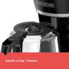 imageBLACKDECKER 12Cup Programmable Coffeemaker BlackCoffeemaker