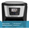 imageBLACKDECKER 12Cup Thermal Programmable Coffee maker Brew Strength Selector Autoclean Black and SilverClassic