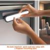 imageBLACKDECKER 160LM LED Light Bar Touchless Motion Sensor Magnetic Mount Powered with AAA Batteries Slim and Portable Design to Brighten Indoor Rooms Closets Garages Shelving 1Pack1Pack