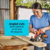 imageBLACKDECKER 20V 512quot Cordless Circular Saw Bare Tool Only BDCCS20BCircular Saw Only