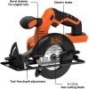 imageBLACKDECKER 20V 512quot Cordless Circular Saw Bare Tool Only BDCCS20BCircular Saw Only