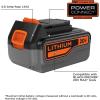 imageBLACKDECKER 20V MAX 4Ah Lithium Ion Battery LB2X4020OPE