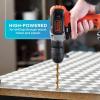 imageBLACKDECKER 20V MAX Cordless Drill Kit with Battery Charger Includes Double Sided Drill Bit BCD702C1