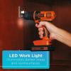 imageBLACKDECKER 20V MAX Cordless Drill and Driver 38 Inch With LED Work Light Battery and Charger Included LDX120CDrillDriver Only