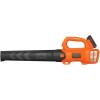 imageBLACKDECKER 20V MAX Cordless Leaf Blower with Battery and Charger Powerful 2Speed Up to 90 MPH and 320 CFM Axial Lightweight Electric Leaf Blower BCBL700D120V Leaf Blower Kit