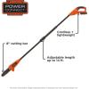 imageBLACKDECKER 20V MAX Cordless Pole Saw Kit with Battery and Charger Included 14Inch Battery Pole Saw Includes Oil Bottle Wrench and Blade Guard LPP12020V Pole Saw Kit