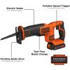 imageBLACKDECKER 20V MAX Cordless Reciprocating Saw Kit BDCR20CReciprocating Saw Kit
