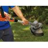 imageBLACKDECKER 20V MAX Cordless String Trimmer 12 Inch Steel Blade Reduced Vibration Battery and Charger Included LST300