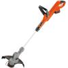 imageBLACKDECKER 20V MAX Cordless String Trimmer 12 Inch Steel Blade Reduced Vibration Battery and Charger Included LST300