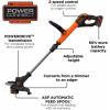 imageBLACKDECKER 20V MAX Cordless String Trimmer and Edger with Spool Battery and Charger Included 2 Speed 12 Inch LST52220V String Trimmer Kit
