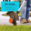 imageBLACKDECKER 20V MAX Cordless String Trimmer and Edger with Spool Battery and Charger Included 2 Speed 12 Inch LST52220V String Trimmer Kit
