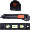imageBLACKDECKER 20V MAX Drill ampamp Home Tool Kit 34 Piece BDCD120VA OrangeDrill  Home Tool Kit Only