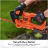 imageBLACKDECKER 20V MAX Hedge Trimmer Cordless 18 inch Blade Reduced Vibration Battery and Charger Included LHT218C1
