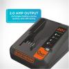 imageBLACKDECKER 20V MAX Lithium Battery Charger 2 Amp BDCAC202BOne Size
