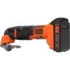 imageBLACKDECKER 20V MAX Multi Tool Oscillating Tool Kit 6Speed Quick Blade Change For MultiTool Needs Cordless BDCOS20D1K