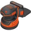 imageBLACKDECKER 20V MAX Orbital Sander Cordless 12000 OPM 2 Sandpaper Sheets Battery and Charger Included BDCRO20COrbit Sander kit