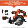 imageBLACKDECKER 20V MAX POWERCONNECT 512 in Cordless Circular Saw with Battery and Charger BDCCS20CCircular Saw