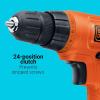 imageBLACKDECKER 20V MAX POWERCONNECT Power Drill Cordless Drill Driver Electric Screwdriver with 30 Piece Bit Set and Drivers Kit Battery and Charger Included LD120VA