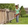 imageBLACKDECKER 20V MAX String Trimmer Edger Cordless 10Inch Electric Weed Wacker with Automatic Feed Spool Kit LST201