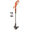 imageBLACKDECKER 20V MAX String Trimmer Edger Cordless 10Inch Electric Weed Wacker with Automatic Feed Spool Kit LST201