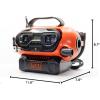 imageBLACKDECKER 20V MAX Tire Inflator Portable Air Compressor 3 Modes Cordless 120V Corded and 12V Car Adapter Air Pump Battery Sold Separately BDINF20C20V Max Cordless Inflator
