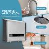 imageBLACKDECKER 24kW 240 Volt 468GPM Tankless Electric Water Heater SelfModulating MultiApplication Unit for Whole House Hot Water on Demand Digital Temperature Display24 kW