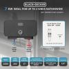 imageBLACKDECKER 24kW 240 Volt 468GPM Tankless Electric Water Heater SelfModulating MultiApplication Unit for Whole House Hot Water on Demand Digital Temperature Display7 KW
