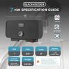 imageBLACKDECKER 24kW 240 Volt 468GPM Tankless Electric Water Heater SelfModulating MultiApplication Unit for Whole House Hot Water on Demand Digital Temperature Display7 KW