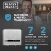 imageBLACKDECKER 24kW 240 Volt 468GPM Tankless Electric Water Heater SelfModulating MultiApplication Unit for Whole House Hot Water on Demand Digital Temperature Display24 kW