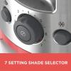 imageBLACKDECKER 2Slice Toaster TR1278B Extra Wide Slots 7 Shade Settings 850 Watts Frozen and Bagel ButtonsRedSilver