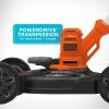 imageBLACKDECKER 3in1 Corded Lawn Mower String Trimmer ampamp Edger 12Inch BESTA512CMCorded Lawn Mower