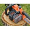 imageBLACKDECKER 40V MAX Cordless Chainsaw Tool Only 12 in LCS1240B40V Chainsaw Kit