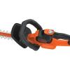 imageBLACKDECKER 40V MAX Cordless Hedge Trimmer 24Inch Brush Trimmer with Battery and Charger LHT341FF40V Hedge Trimmer Kit