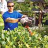 imageBLACKDECKER 40V MAX Cordless Hedge Trimmer 24Inch Brush Trimmer with Battery and Charger LHT341FF40V Hedge Trimmer Kit