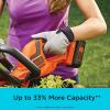 imageBLACKDECKER 40V MAX Lithium Battery Compatible with 36V and 40V MAX Power Tools Lithium Ion Corddless Tool Battery Packs Charger Not Included LBX204020Ah Battery