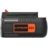 imageBLACKDECKER 40V MAX Lithium Battery Compatible with 36V and 40V MAX Power Tools Lithium Ion Corddless Tool Battery Packs Charger Not Included LBX204020Ah Battery